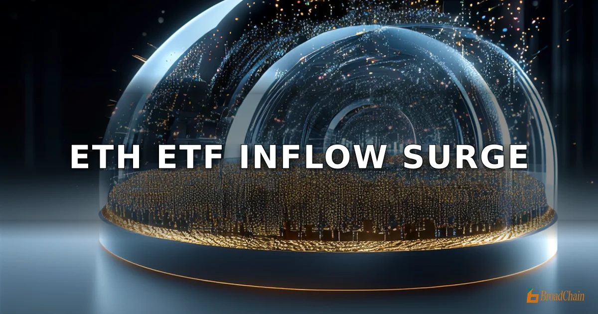 3月12日以太坊现货ETF净流入7236.77万美元，持续3日净流入