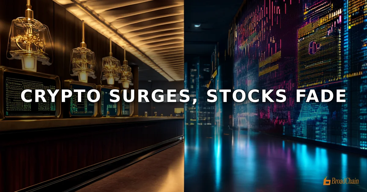 Robinhood(HOOD)2026年2月股票交易环比下降约11%，期权交易下降，Crypto交易环比增长约21%