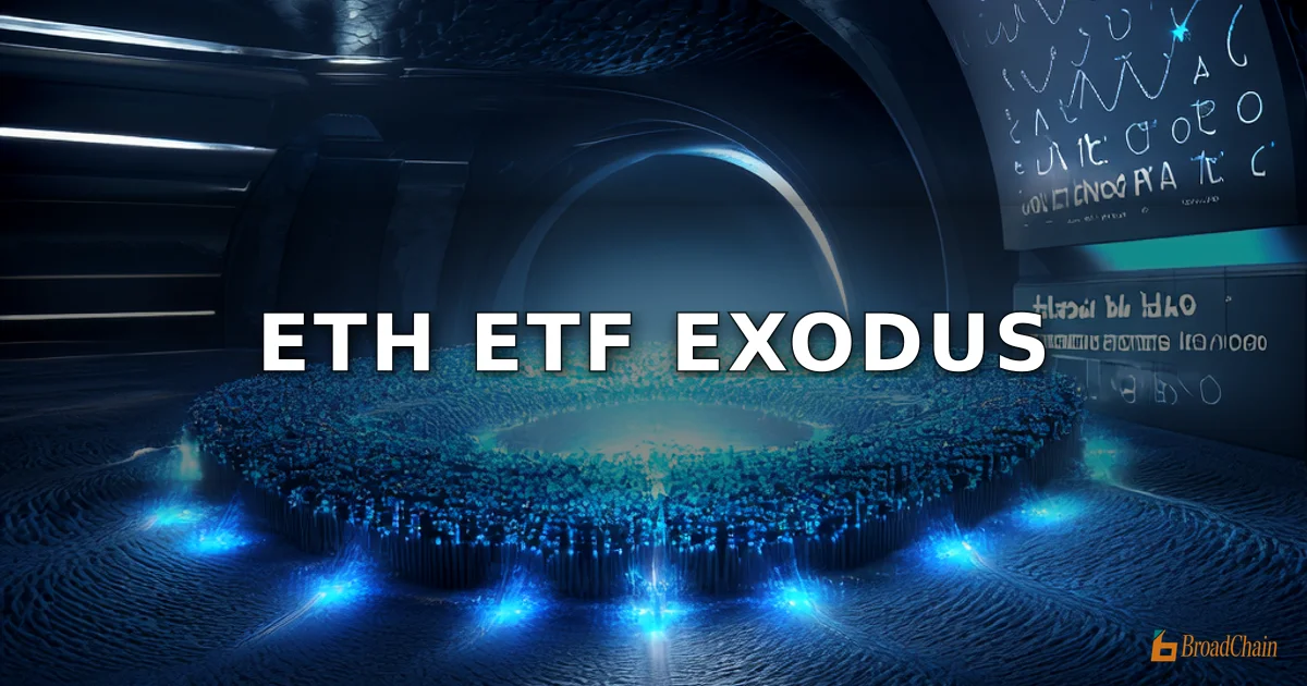 ETH-Spot-ETFs verzeichnen bereits 8 Tage in Folge Nettoabflüsse, am 27. März betrugen die Abflüsse 48,54 Millionen US-Dollar