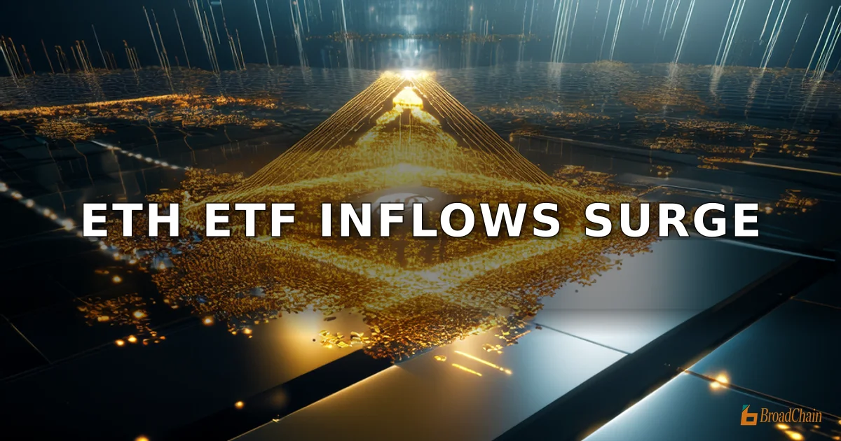 Am 31. März verzeichneten die Spot-ETFs für ETH einen Nettozufluss von 31,17 Millionen US-Dollar; Blackrock ETHA führte mit einem Nettozufluss von 24,7 Millionen US-Dollar