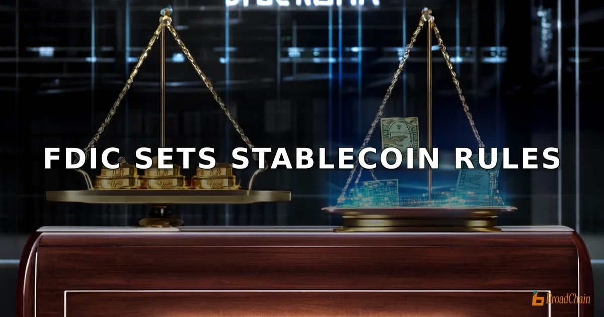 FDIC拟出台银行及金融科技子公司稳定币监管指引，明确代币化存款仍属存款范畴