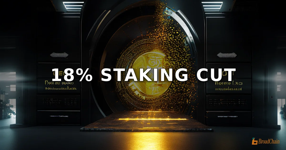 贝莱德以太坊质押ETF ETHB对质押收益收取18%佣金，行业热议费率水平