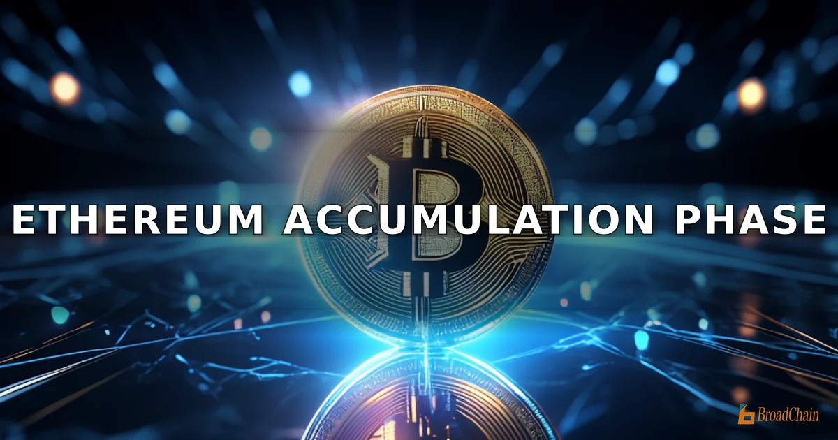 以太坊交易所净流量指标跌至近一年低点，市场处于吸筹阶段