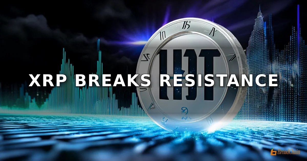 XRP本周领涨主流加密货币，技术面蓄势待发，市场关注1.5美元关键阻力