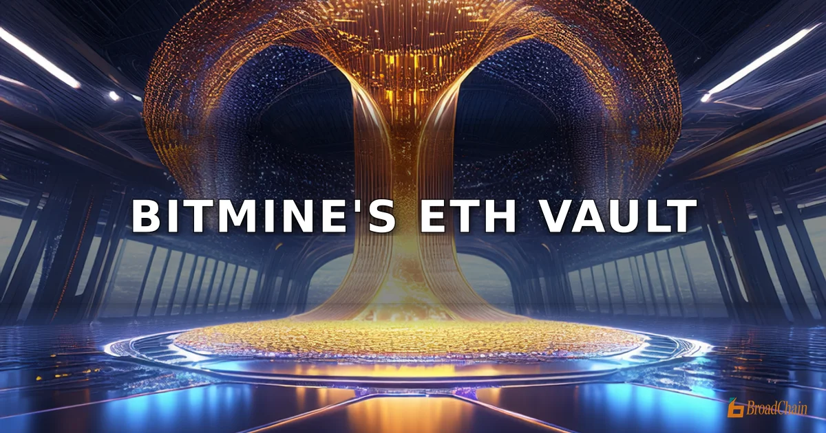 BitMine增持10.16万枚ETH，总持仓近498万枚，占总供应量4.12%
