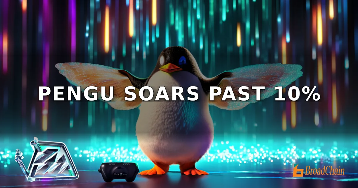 PENGU单日涨超10%突破0.0086美元，生态催化与巨鲸吸筹助推涨势