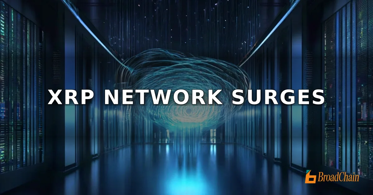 Ripple โอน 75 ล้าน XRP, กิจกรรมเครือข่ายพุ่งสูงถึง 3 ล้านธุรกรรมต่อวัน