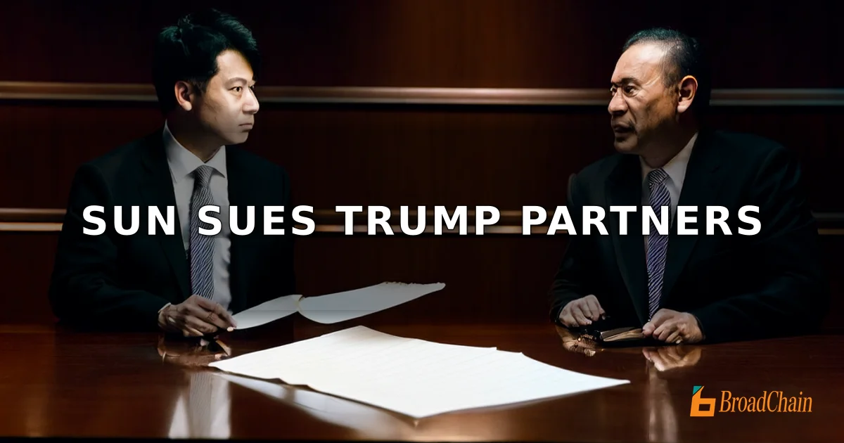 ซุนอวี่เฉินฟ้อง WLFI: สี่รายละเอียดที่น่าตกใจในคำฟ้อง 52 หน้า