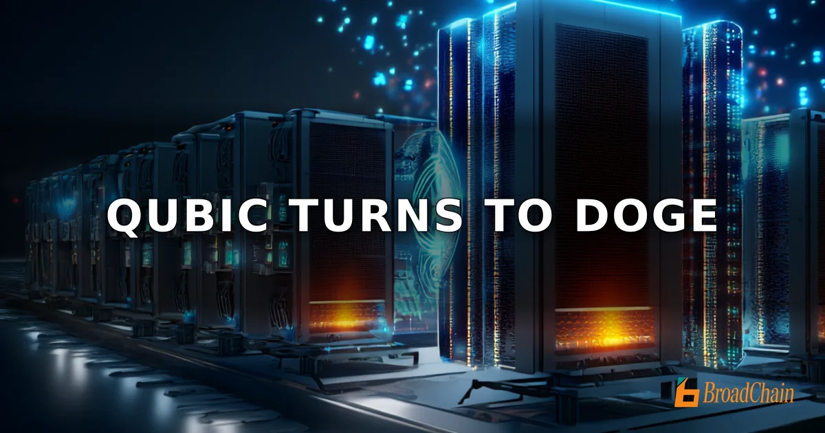 Qubic เริ่มต้นเฟสที่ 3 ของการขุด Dogecoin, สัดส่วนกำลังขุด DOGE 0.086%