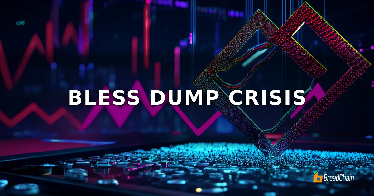 ทีมงานโครงการ Bless ขาย BLESS จำนวน 100 ล้านเหรียญข้ามเชน สะสมขายไปแล้ว 500 ล้านเหรียญ