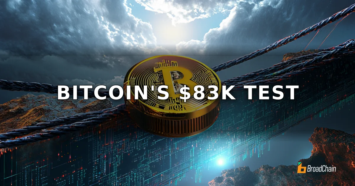 Bitcoin จะยืนหยัดที่ 83,000 ดอลลาร์สหรัฐหรือไม่ กลายเป็นจุดสำคัญของตลาด