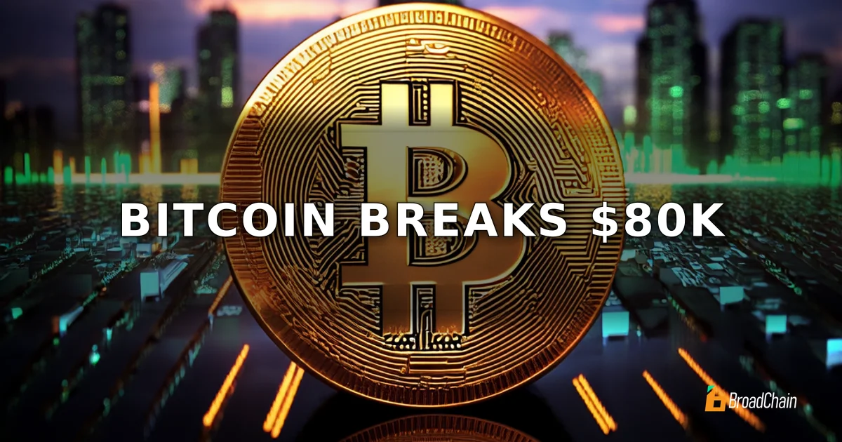 Bitcoin stößt auf die 80.000-Dollar-Marke vor, 77.000 Dollar werden zur entscheidenden Unterstützungszone