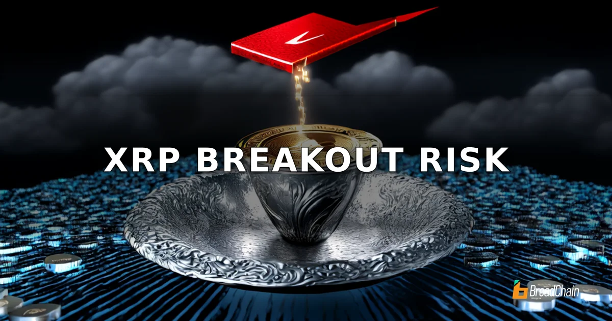 รูปแบบถ้วยหูจับของ XRP บ่งชี้แนวโน้มขาขึ้น 16% แต่ข้อมูลออนเชนเตือนแรงขาย 116 ล้านโทเค็น