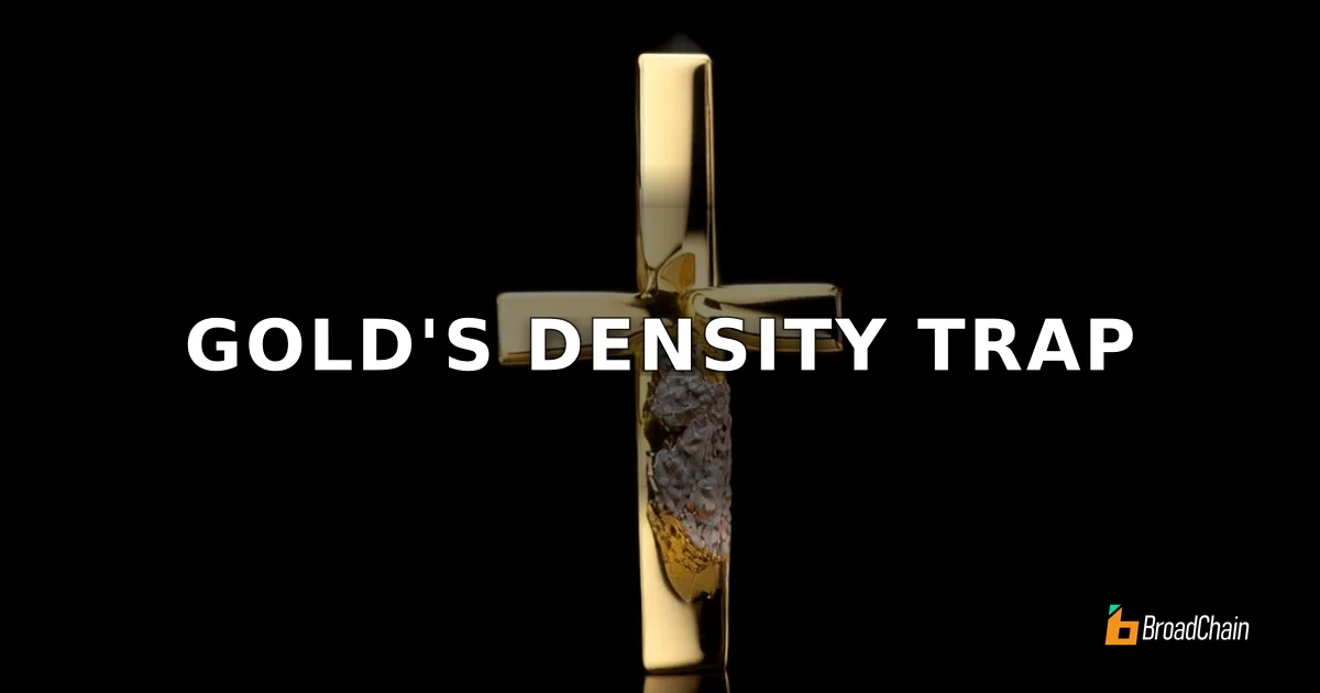 การปลอมปนรีเนียม: อุตสาหกรรมทองคำเผชิญกับการฉ้อโกงรูปแบบใหม่ "กับดักความหนาแน่น"