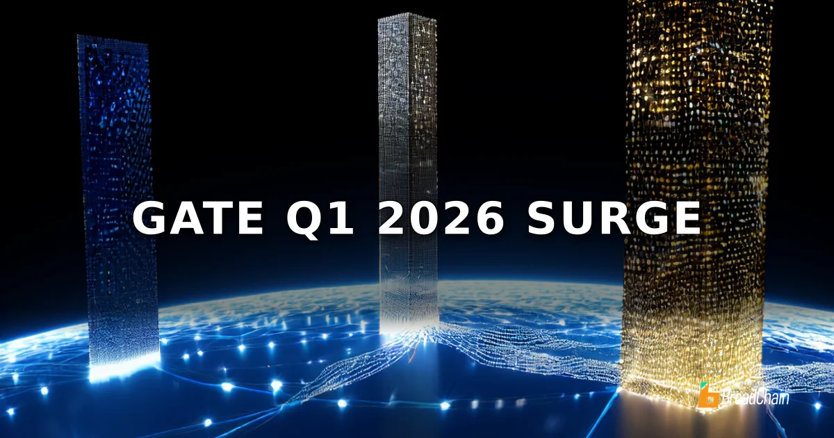 รายงาน Gate Q1 2026: การซื้อขาย โซ่ และธุรกิจสถาบันเติบโตอย่างสอดคล้อง ขับเคลื่อนโครงสร้างพื้นฐานแบบบูรณาการ