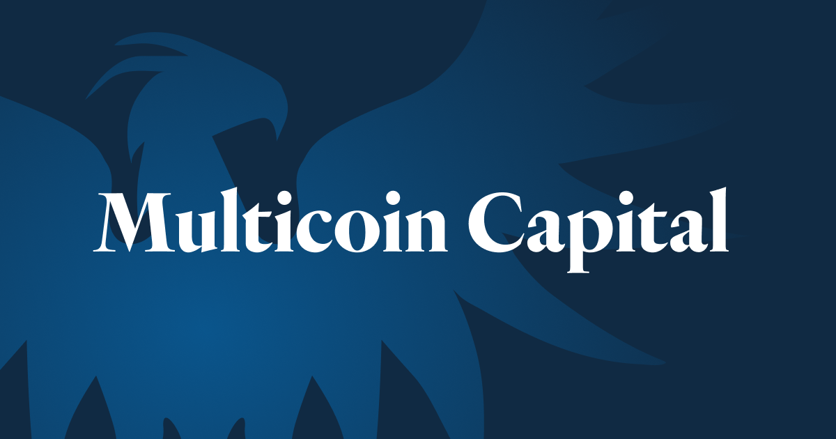 Multicoin Capital：预测再变，这 7 个趋势不变