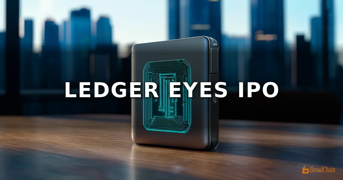 Ledger聘请前Circle高管出任CFO,筹备IPO并扩张美国业务